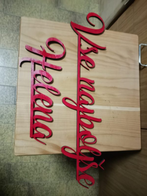 Vse najboljše" z imenom