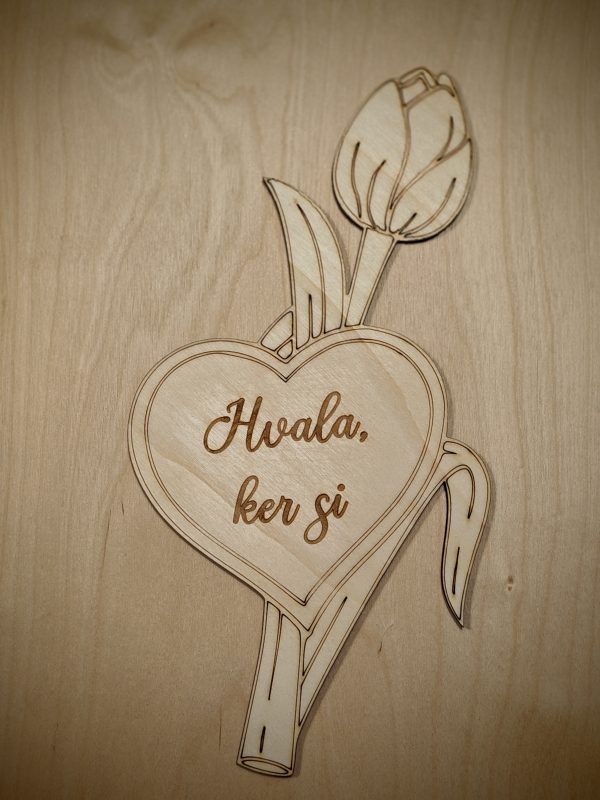 TULIPAN " Hvala ker si"