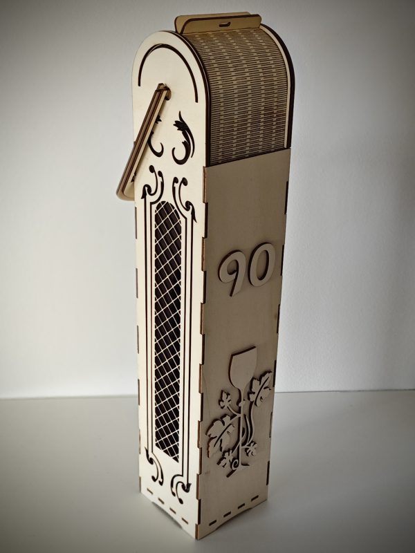 Lesena darilna vrečka trta